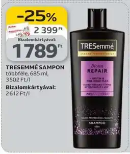 Auchan TRESemmé sampon ajánlat