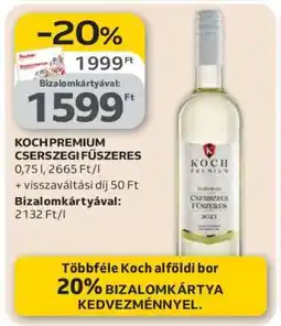 Auchan KOCH PREMIUM CSERSZEGI FŰSZERES ajánlat