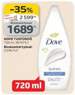 Auchan Dove tusfürdő ajánlat