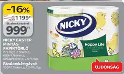 Auchan NICKY EASTER MINTÁS PAPÍRTÖRLŐ ajánlat