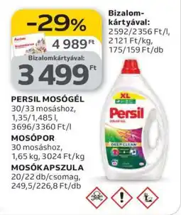 Auchan Persil mosógél ajánlat