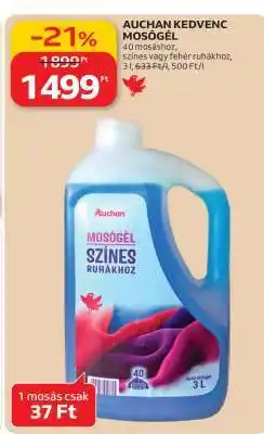 Auchan AUCHAN KEDVENC MOSÓGÉL ajánlat