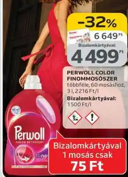 Auchan PERWOLL COLOR FINOMMOSÓSZER ajánlat