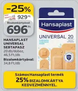 Auchan HANSAPLAST UNIVERSAL SEBTAPASZ ajánlat