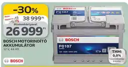 Auchan BOSCH MOTORINDÍTÓ AKKUMULÁTOR ajánlat