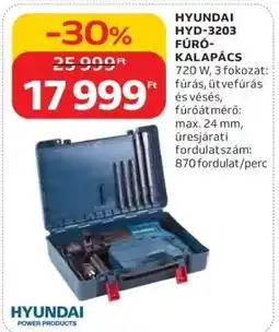 Auchan HYUNDAI HYD-3203 Fúrókalapács ajánlat