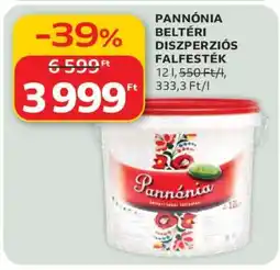 Auchan PANNÓNIA BELTÉRI DISZPERZIÓS FALFESTÉK ajánlat
