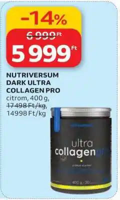 Auchan NUTRIVERSUM DARK ULTRA COLLAGEN PRO ajánlat
