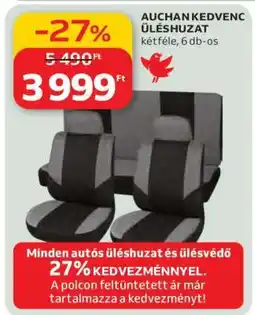 Auchan AUCHAN KEDVENC ÜLÉSHUZAT ajánlat