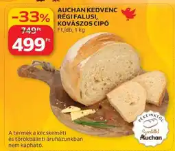 Auchan Auchan Kedvenc Régi Falusi Kovászos Cipó ajánlat