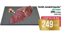 Coop Füstölt darabolt lapocka ajánlat