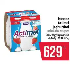Coop Danone Actimel joghurtital mini abc szuper ajánlat