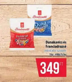 Coop Dunakavics és Franciadrazsé ajánlat