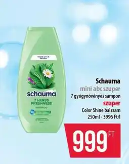 Coop Schauma 7 Herbs Freshness Shampoo ajánlat