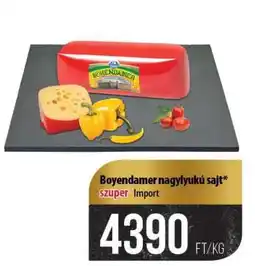 Coop Boyendamer nagylyukú sajt ajánlat