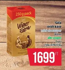 Coop Gala Wiener Extra őrölt kávé ajánlat