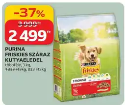 Auchan Purina Friskies Száraz Kutyaeledel ajánlat