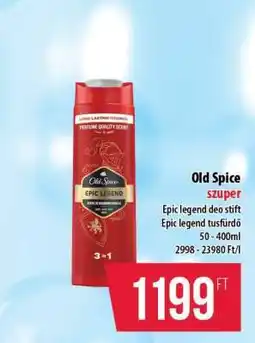 Coop Old Spice Epic Legend ajánlat