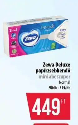 Coop ZEWA DELUXE PAPÍRZSEBKENDŐ ajánlat