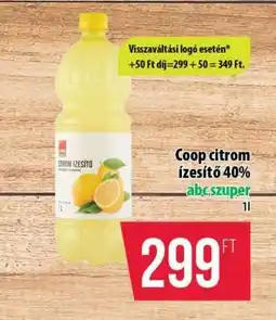 Coop Coop citrom ízesítő 40% ajánlat