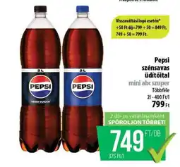 Coop Pepsi szénsavas üdítőital ajánlat