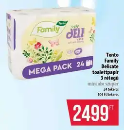 Coop Tento Family Delicate toalettpapír ajánlat