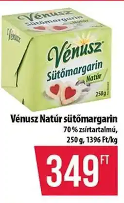 Coop Vénusz Natúr sütőmargarin ajánlat