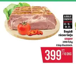 Coop BOGÁDI RÁCSOS TARJA ajánlat