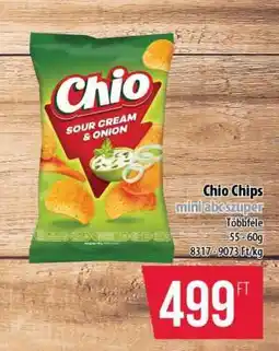 Coop Chio chips mini abcszuper ajánlat