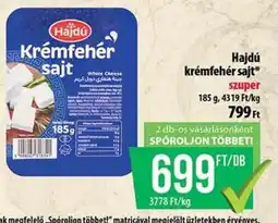 Coop Hajdú Krémfehér Sajt ajánlat