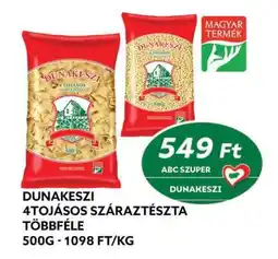 Coop DUNAKESZI 4TOJÁSOS SZÁRAZTÉSZTA TÖBBFÉLE ajánlat