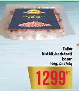 Coop Tallér füstölt, kockázott bacon ajánlat