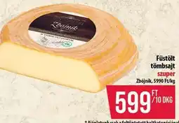 Coop Füstölt tömbsajt ajánlat