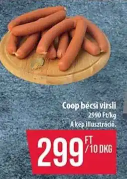 Coop Coop Bécsi virsli ajánlat