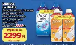 Coop Lenor Duo textilöblítő ajánlat