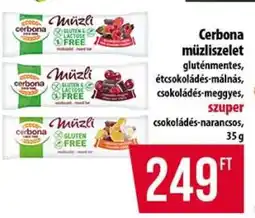 Coop CERBONA Müzliszelet ajánlat