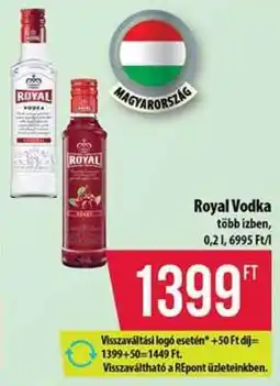 Coop ROYAL Vodka ajánlat