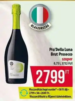 Coop Pra' Della Luna Brut Prosecco ajánlat