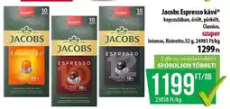 Coop Jacobs Espresso kávé ajánlat