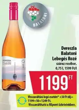 Coop Dereszla Balatoni Lebegés Rozé ajánlat