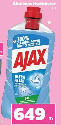 Vil-For AJAX Általános tisztítószer ajánlat