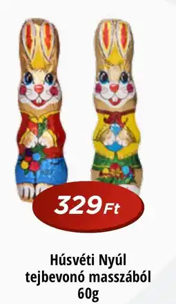 Real Húsvéti Nyúl tejbevonó masszából ajánlat