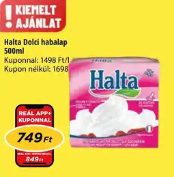 Real Halta Dolci habalap ajánlat
