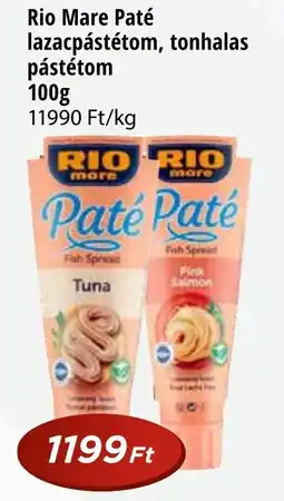 Real Rio Mare Paté lazacpástétom, tonhalas pástétom ajánlat
