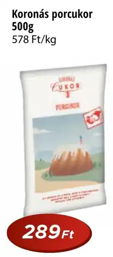 Real Koronás porcukor ajánlat