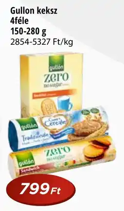 Real Gullon keksz 4féle ajánlat