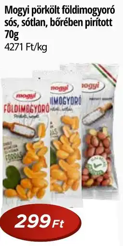 Real Mogyi pörkölt földimogyoró sós, sótlan, bőrében pirított ajánlat