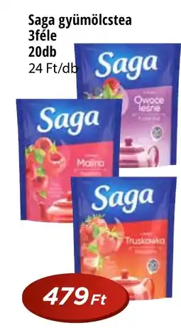 Real Saga gyümölcstea ajánlat