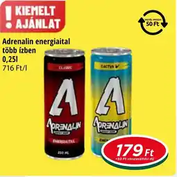Real Adrenalin energiaital több ízben ajánlat