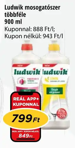 Real Ludwik mosogatószer ajánlat